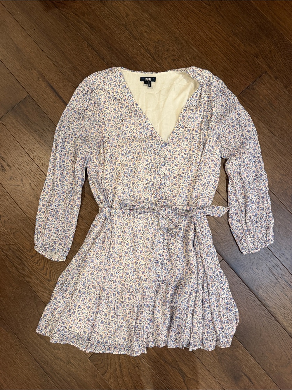 PAIGE Marlyn Belted Dress Exclusive Size 10 - C30-144